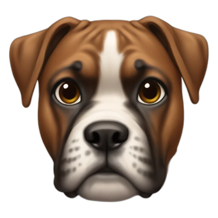 Boxer chien sticker