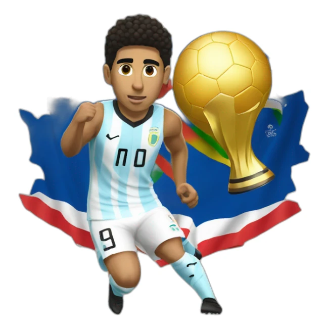 Hakimi coupe du monde sticker
