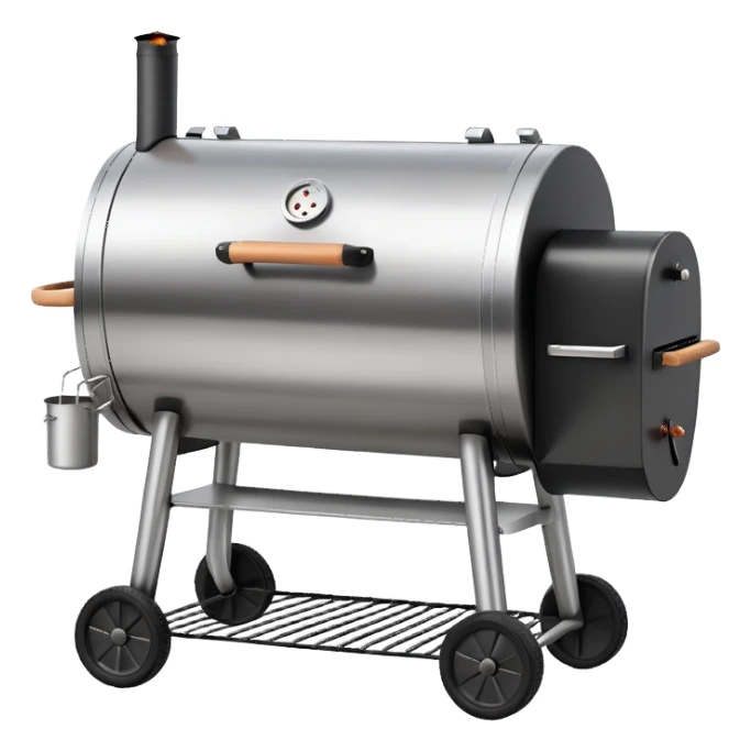 smoker grill sticker