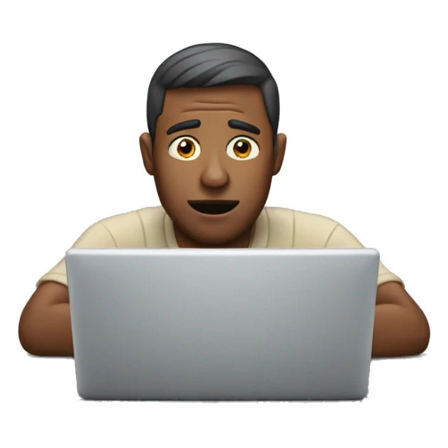 Dad watching the news sticker