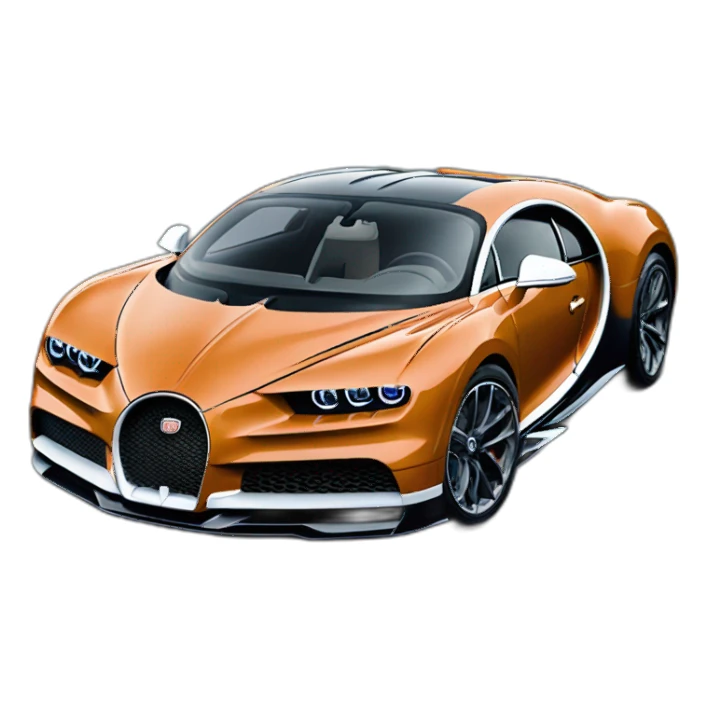 Bugatti chiron super sport sticker