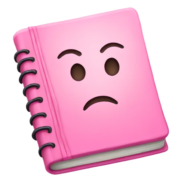 Pink journal  sticker