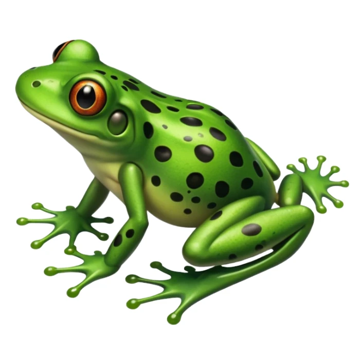 a frog sticker