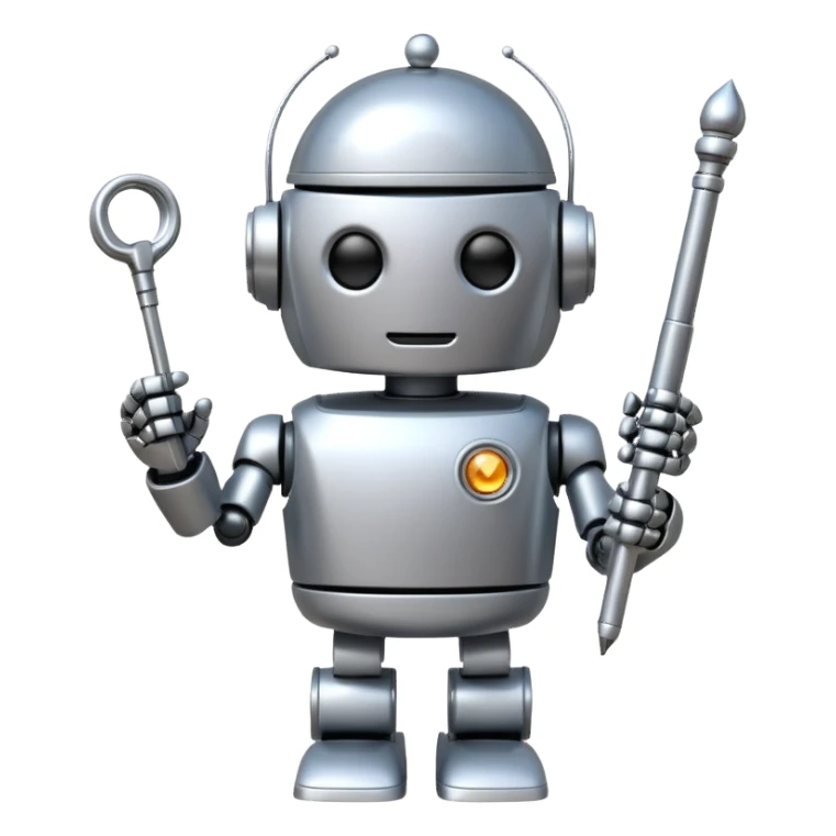 Robot Maestro Conductor sticker