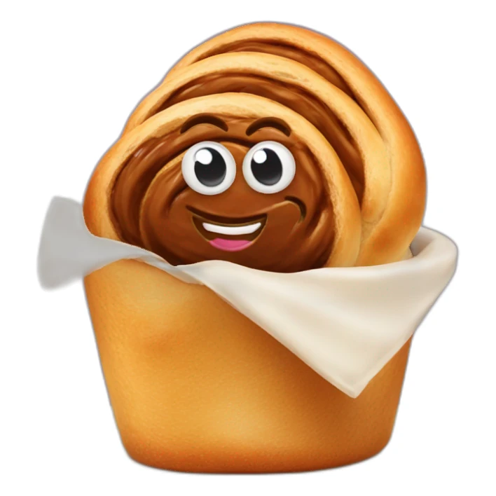 French pain au chocolat sticker