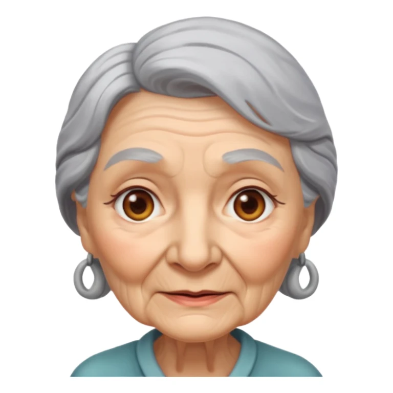 Old lady sticker