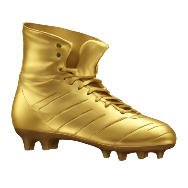 Golden boot sticker