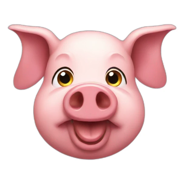 Barcelona pig sticker
