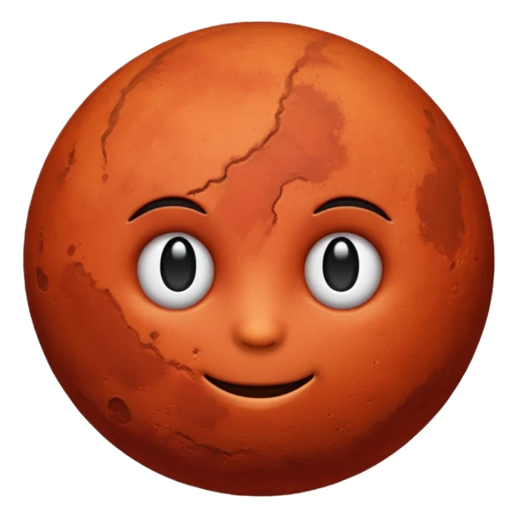Mars emoj sticker