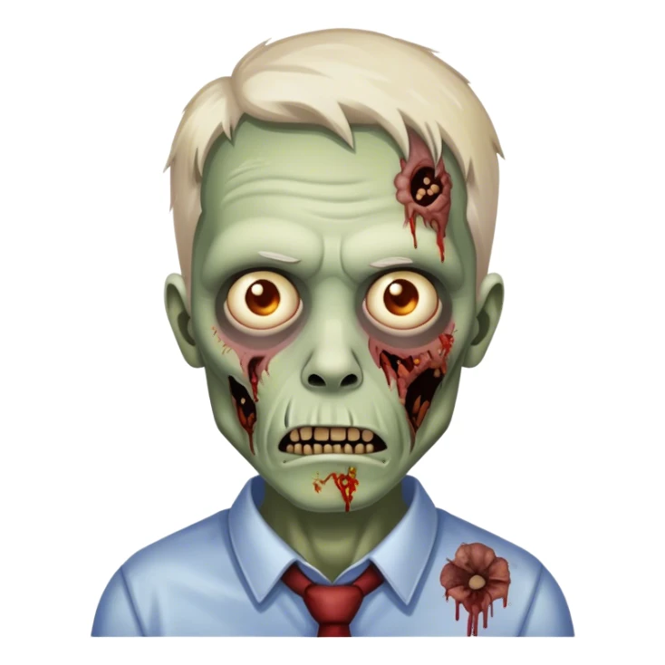 Teacher is zombie  sticker