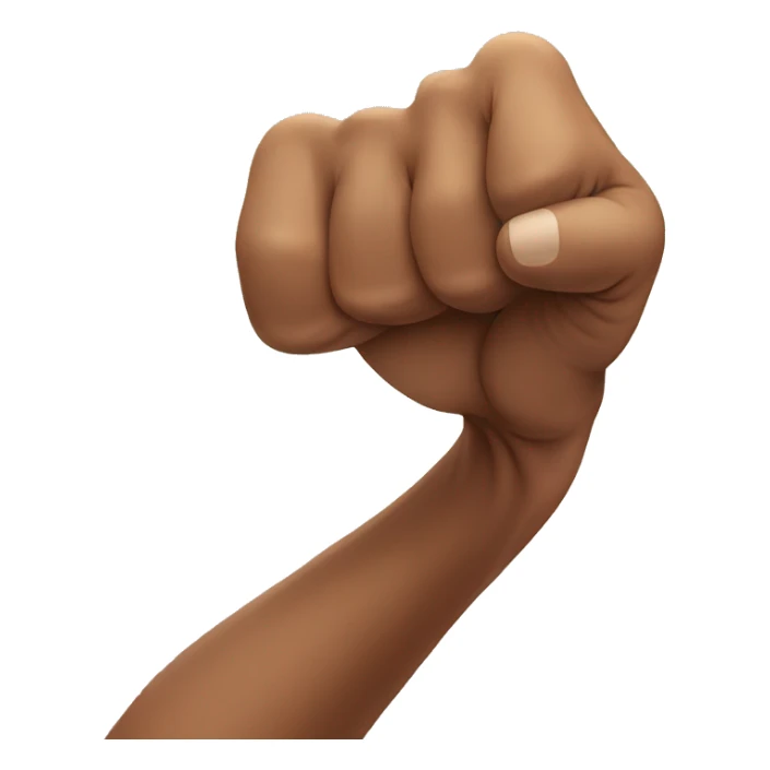 Turkey fist pumping sticker