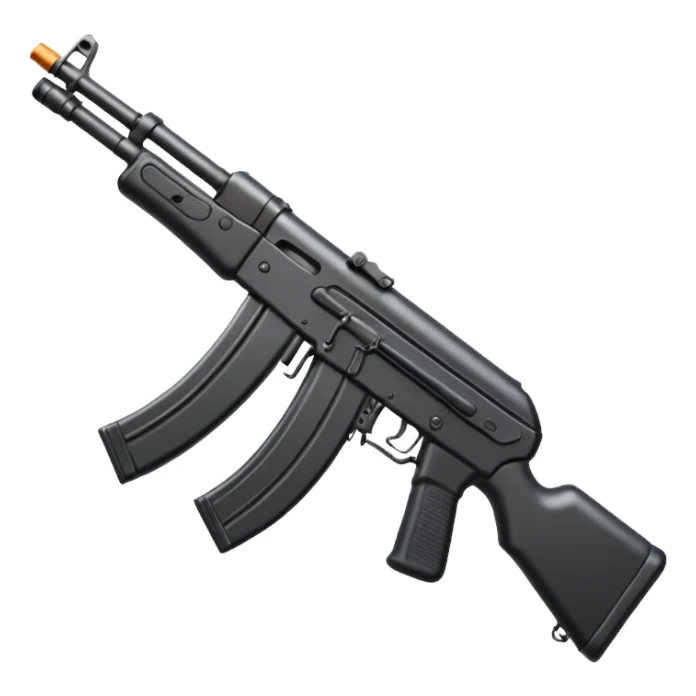 Kalashnikov assault rifle sticker