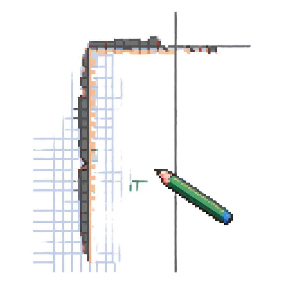 Eraser removing line on paper sticker