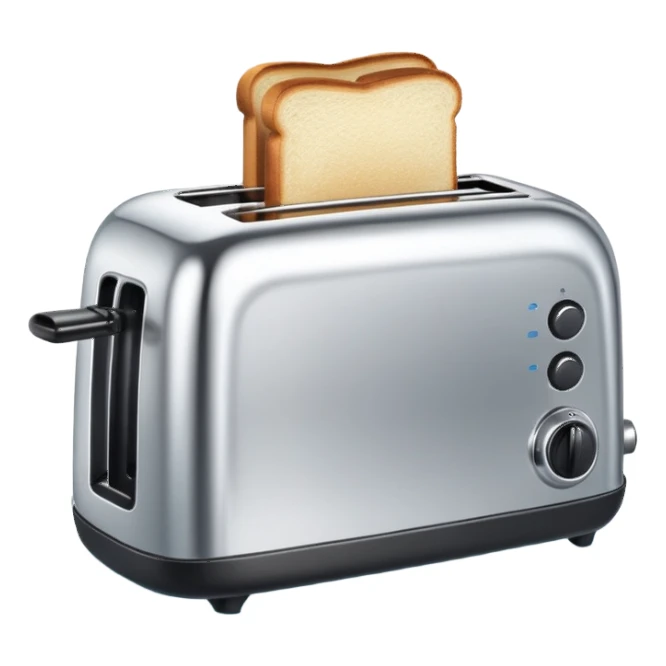 Toaster in bathtub sticker