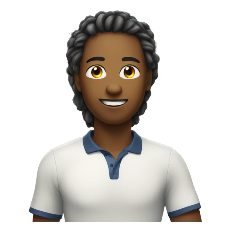 Tennis player in love sticker