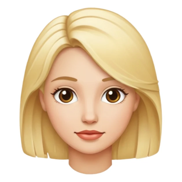 Блондинка sticker