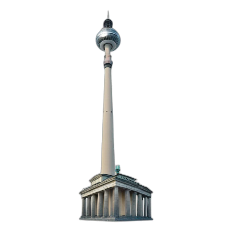 berlin fernsehturm sticker
