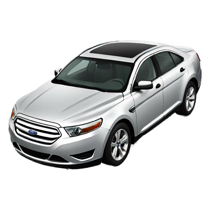 Grey Ford taurus 2013 sticker