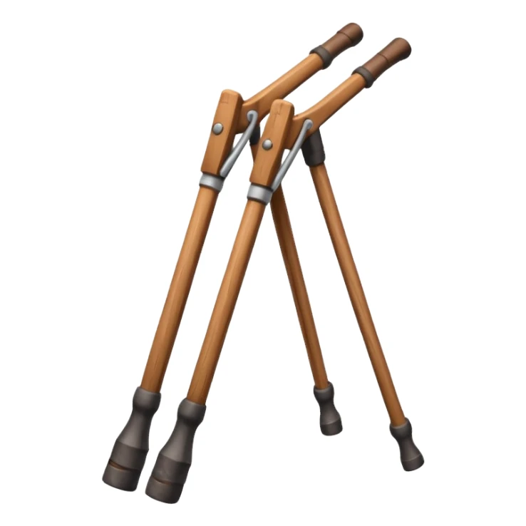 Костыли  sticker