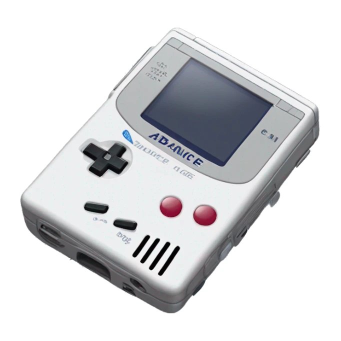 Gameboy-advance-SP-high-quality-detailed sticker