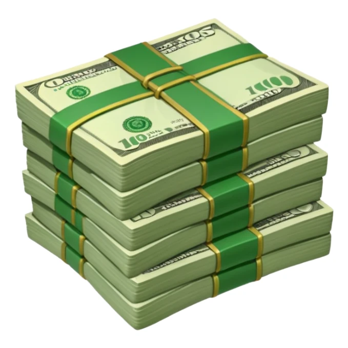 negocio con dinero sticker