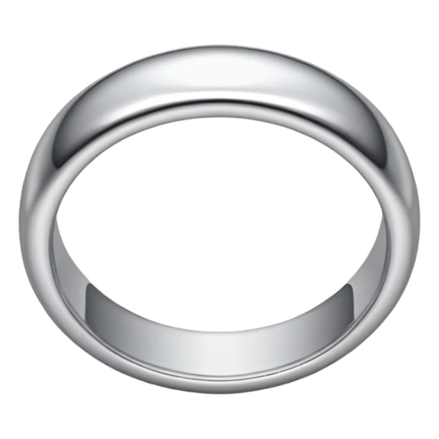 Men wedding ring emoji silver sticker