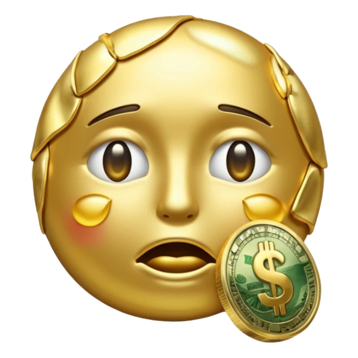 crying emoji crying money sticker