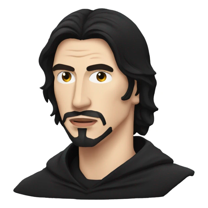 Adam driver as grim reaper  sticker