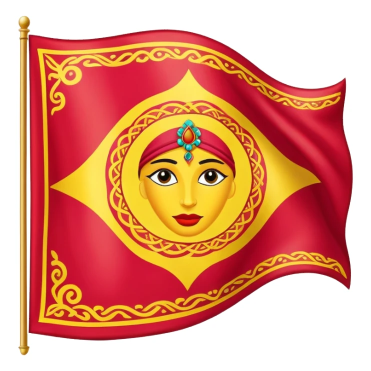 Gipsy flag sticker