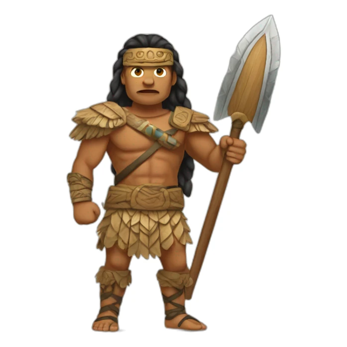 Polynesian Warrior sticker