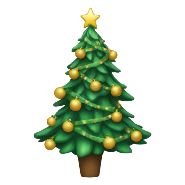 Dancing Christmas tree  sticker