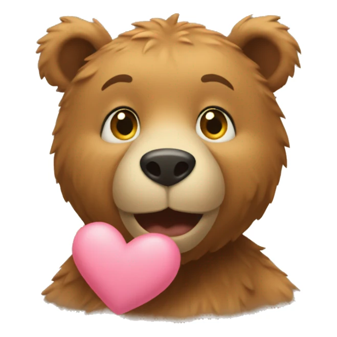 Momma bear loves u sticker