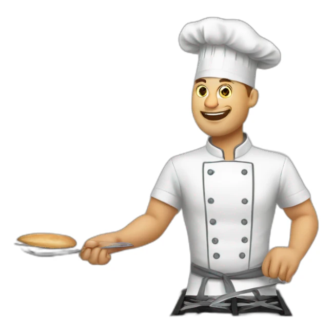 Fouet ustensile de cuisine  sticker