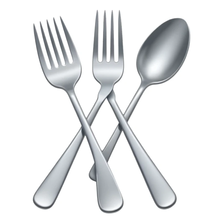 one fork sticker
