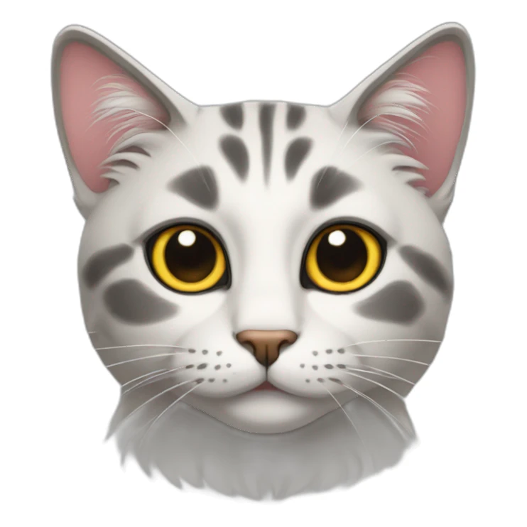 Cat named ploes sticker