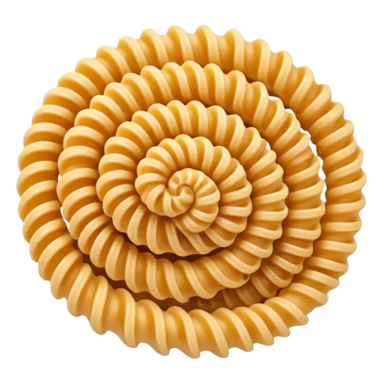 fusilli pasta sticker