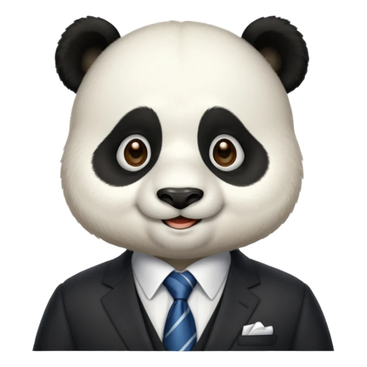 president panda sticker