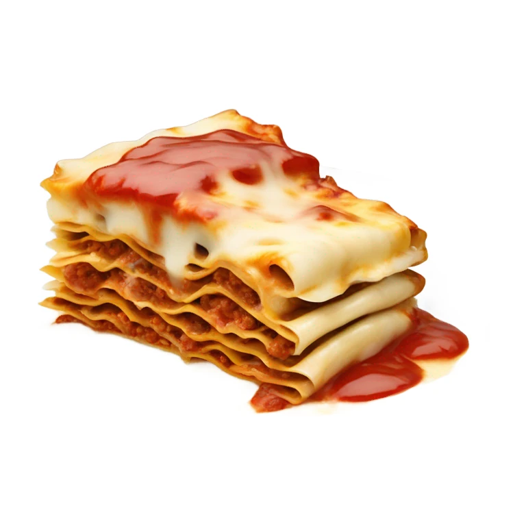 lasagna with a gun sticker