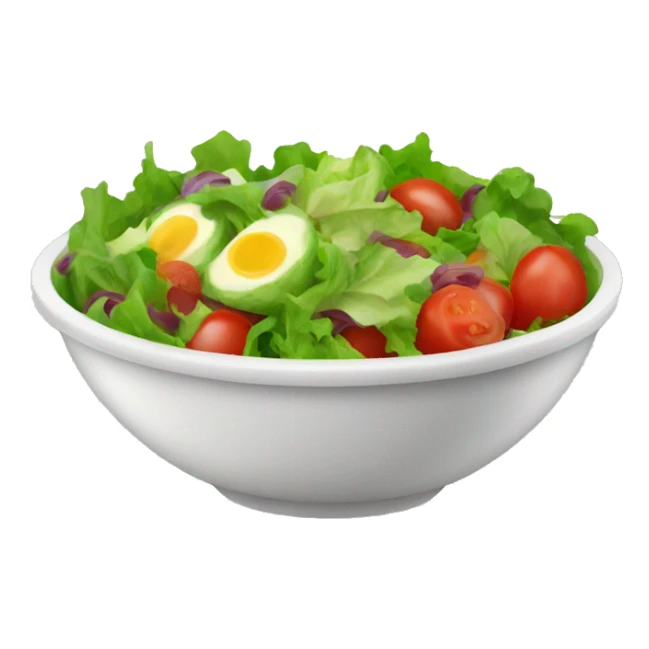 Salad bowl sticker