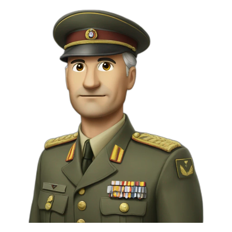 german army leader loves you sticker