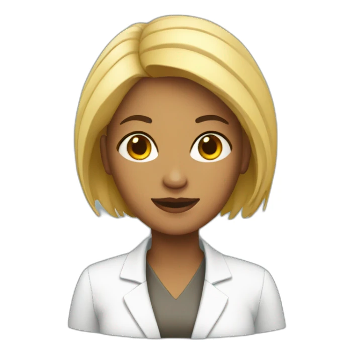 Therapist girl sticker