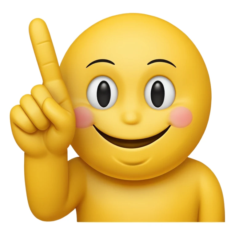 smiley face giving the middle finger sticker
