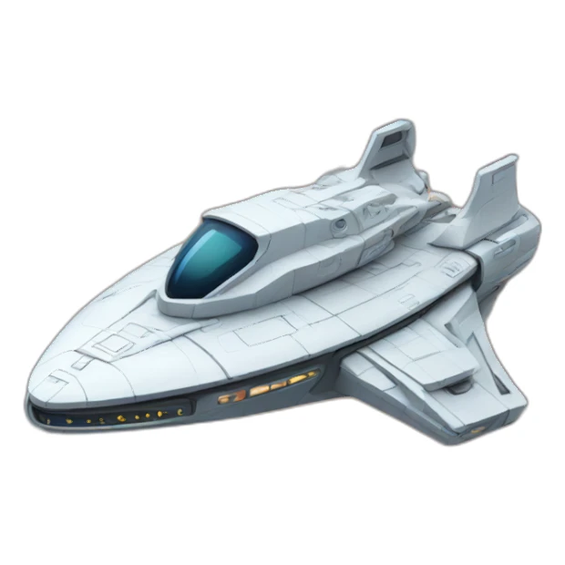 space ship sticker