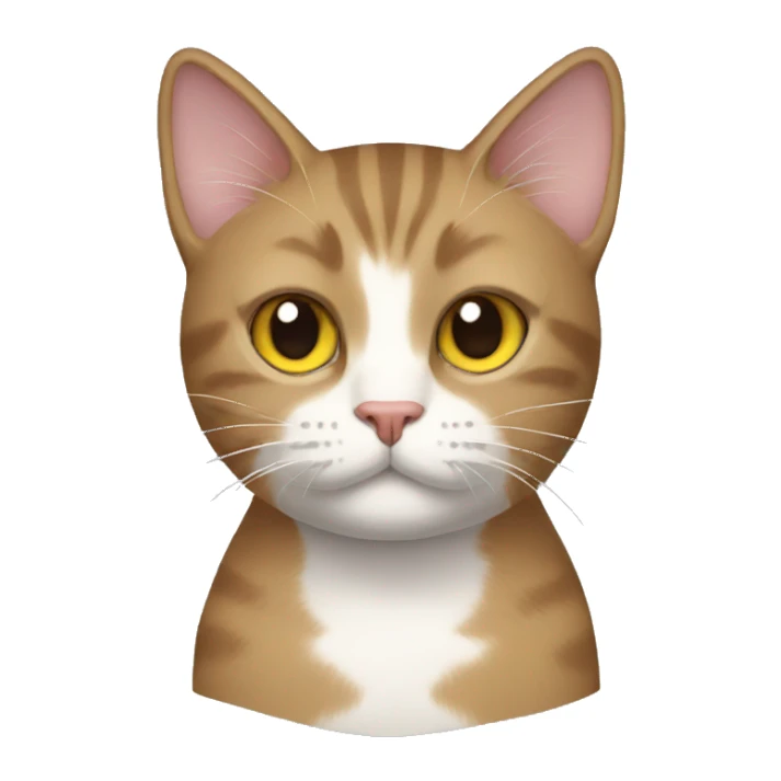 Gato sustado sticker