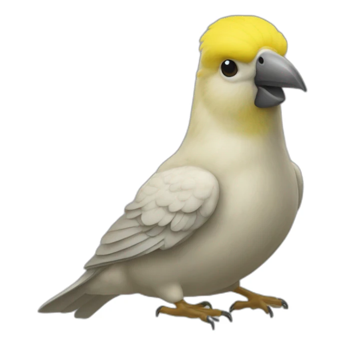 Canari-sur-sa-perche sticker