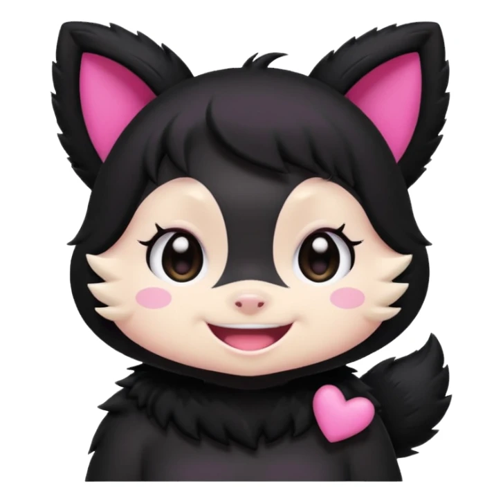 Kuromi animado  sticker