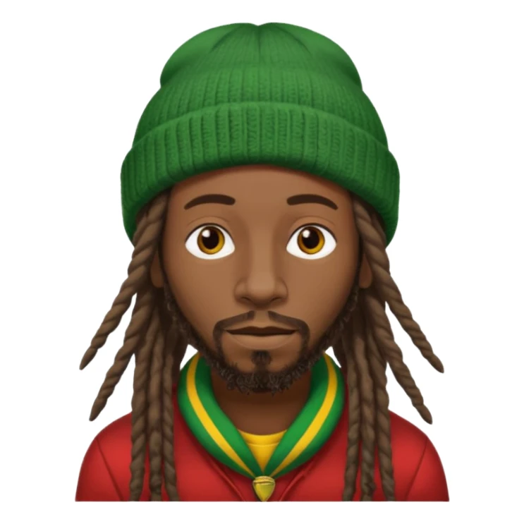 Rasta from Amsterdam sticker