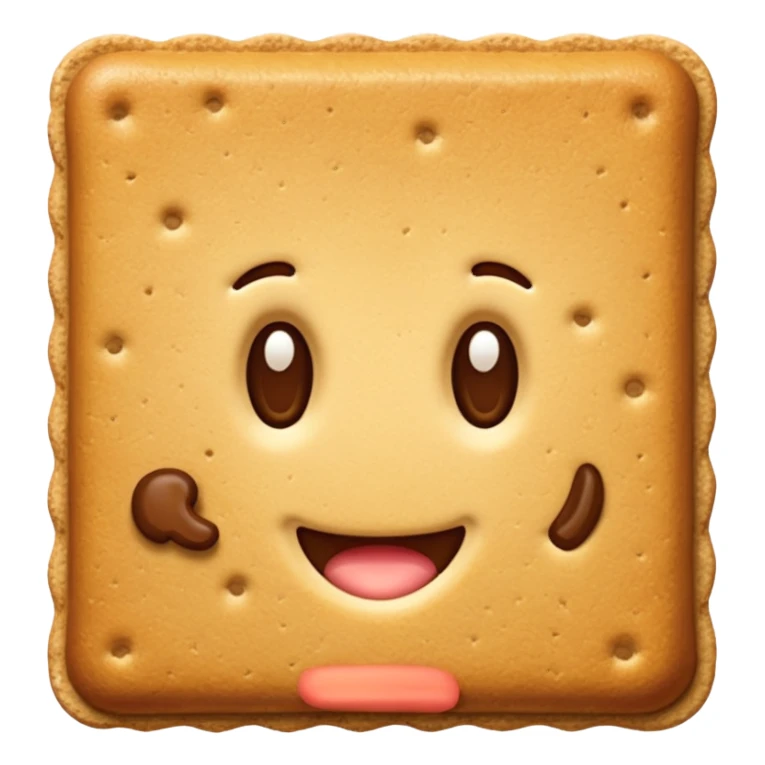 Graham cracker sticker