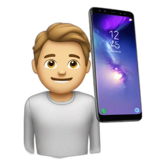 All-display Galaxy smartphone sticker