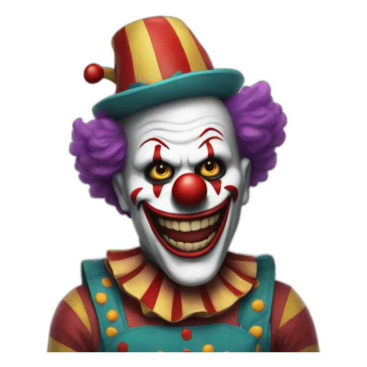 killer-clowns sticker